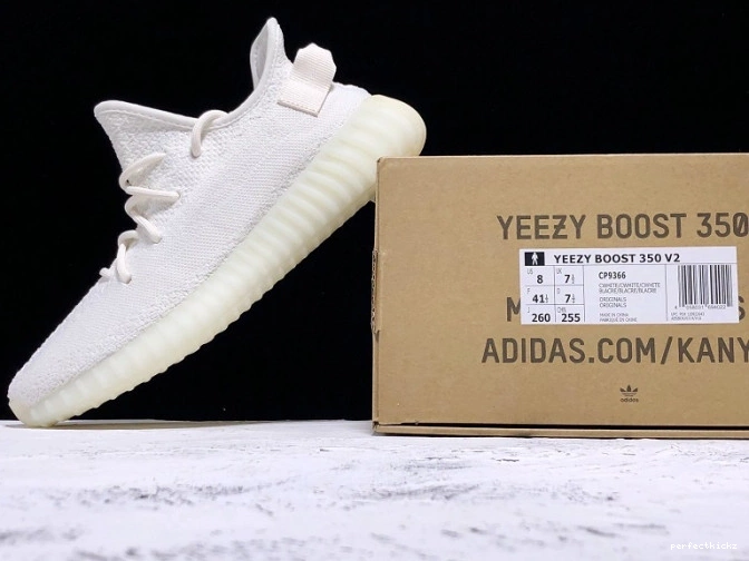Yeezy White CP9366 Boost V2 Adidas Cream 350 0803